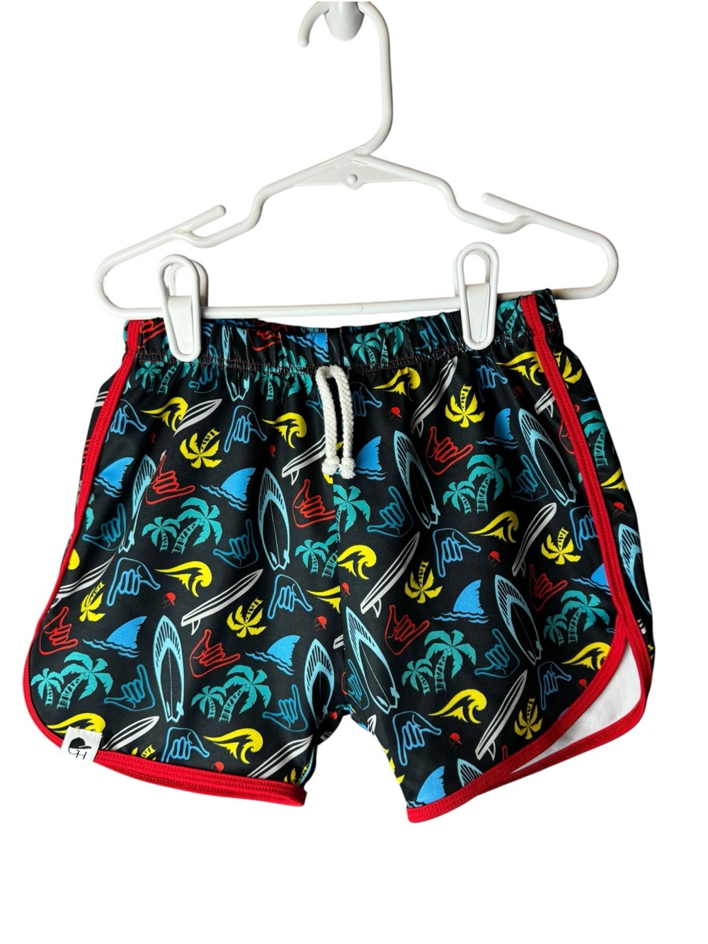 George Hats Track Swim Shorts Beach Surf 6-7Y